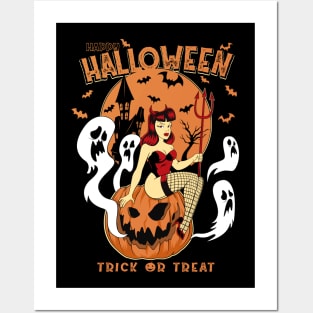 Happy Halloween Posters and Art